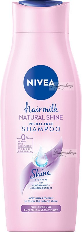 nivea hairmilk szampon shine