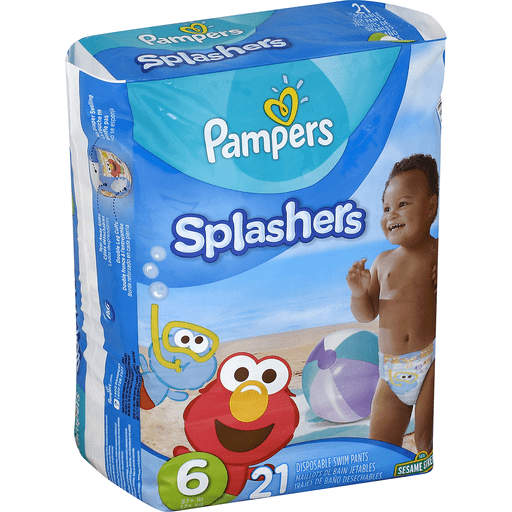 pampers splashers 6