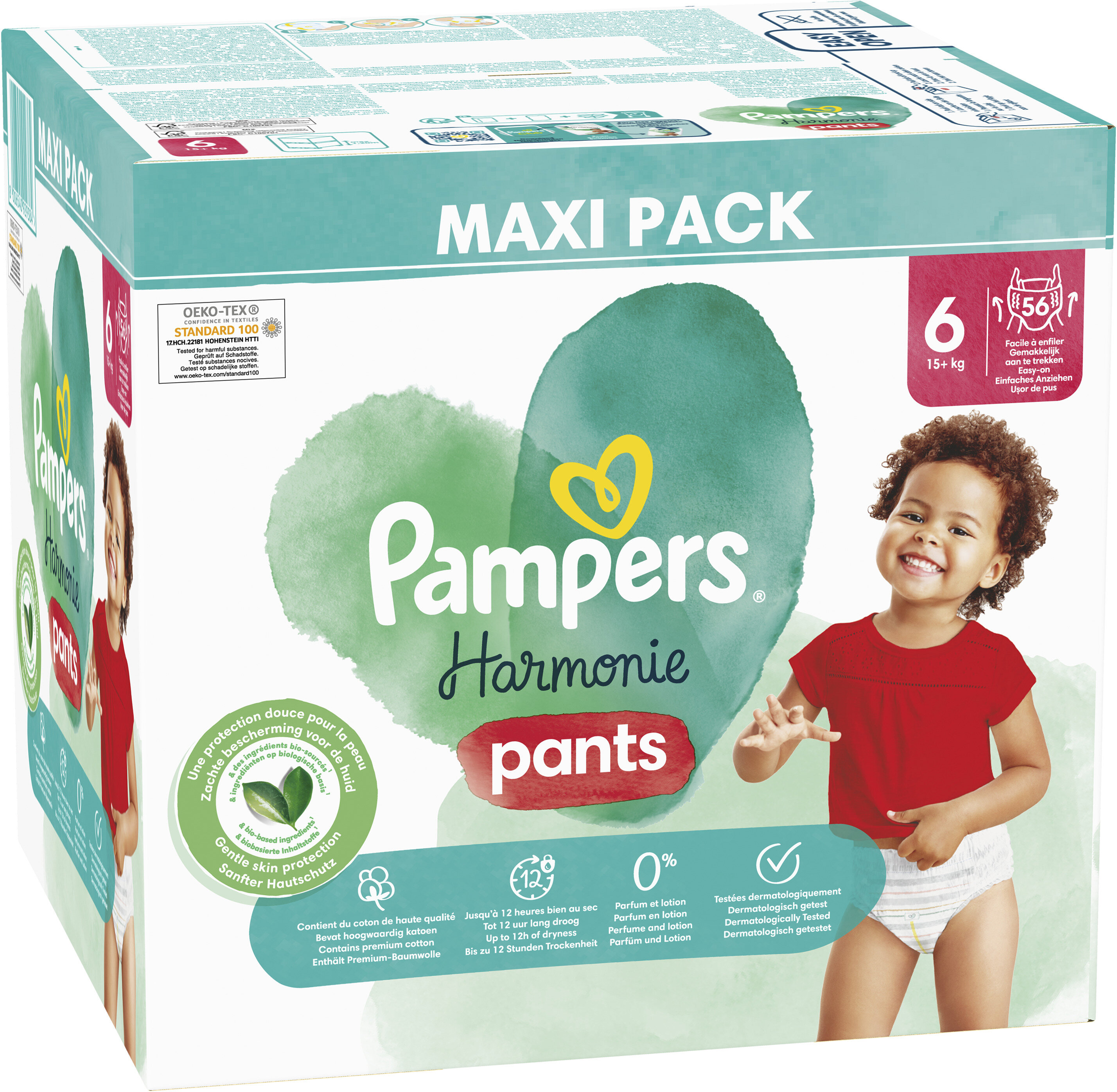 pampers 6 56 sztuk