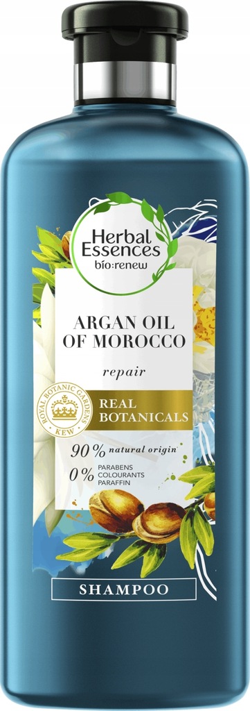 herbal essencesbio renewregeneracyjny szampon do włosów olejek arganowy z maroka