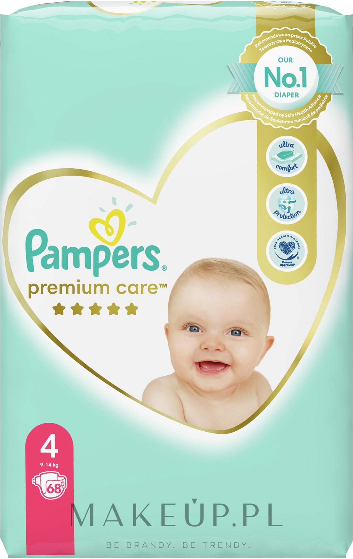 pampers premium care pieluchy rozmiar 4 maxi 8-14kg