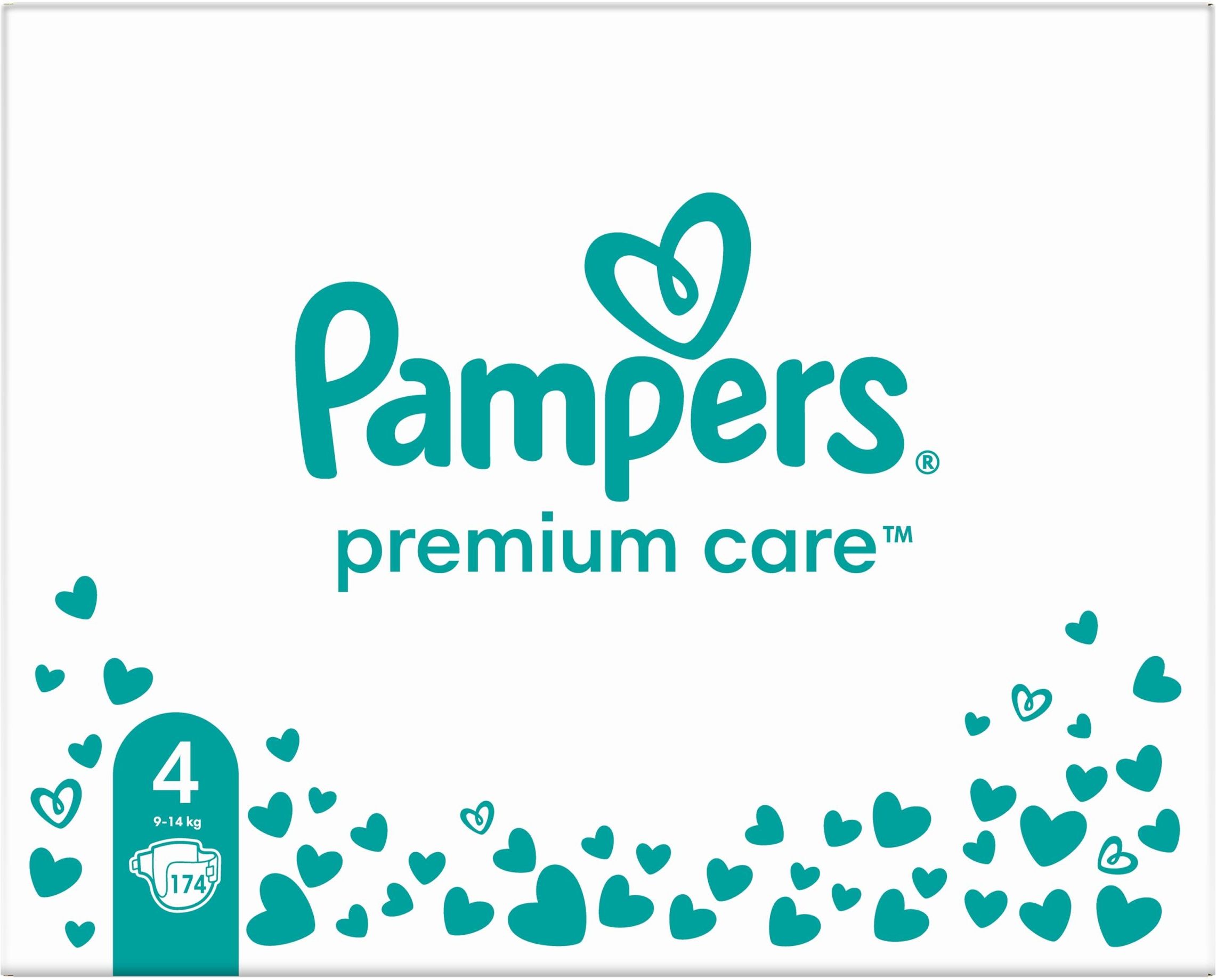 pampers premium care 4 174szt ceneo