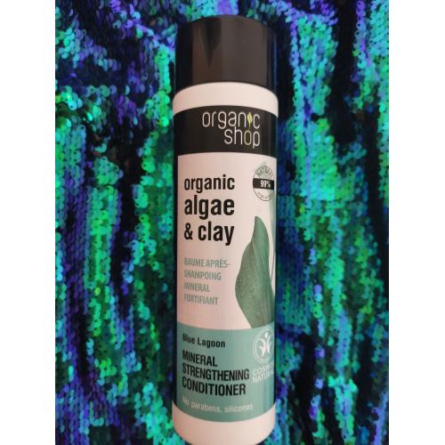 organic shop odżywka do włosów wzmacniająca blue lagoon 280 ml