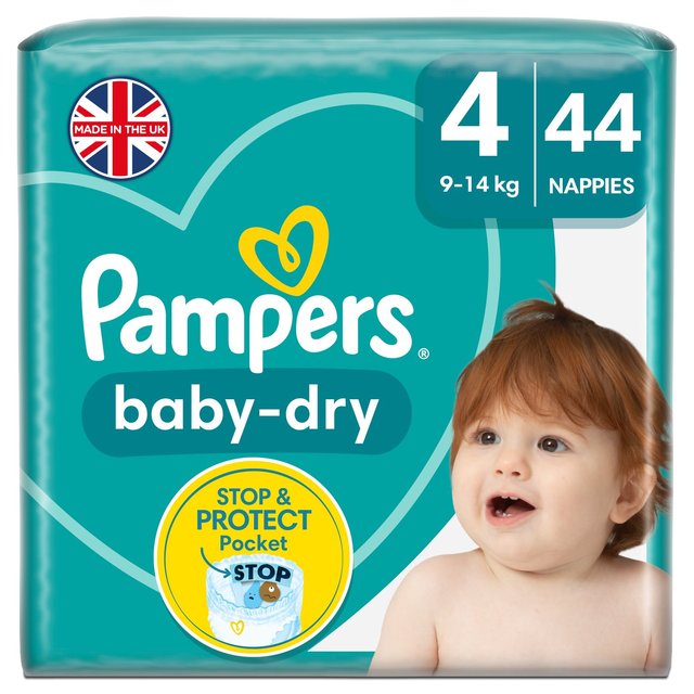 pampers 4 baby