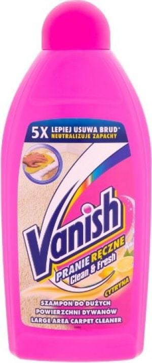 vanish szampon do ręcznego prania dywanów opinie