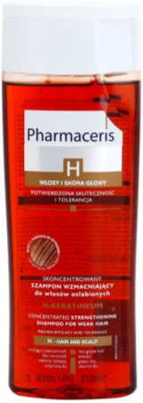 pharmaceris h-hair and scalp h-keratineum szampon wzmacniający włosy słabe