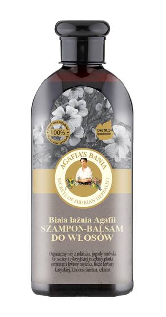 szampon-balsam do włosów biała bania agafii