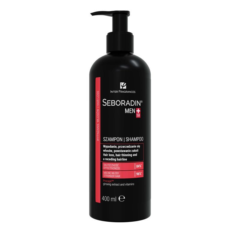 seboradin men szampon przeciw wypadaniu włosów zapach