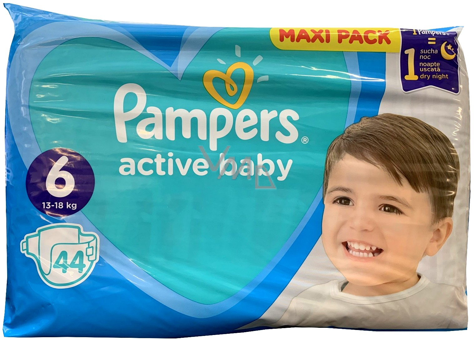 pampers active baby sucha noc