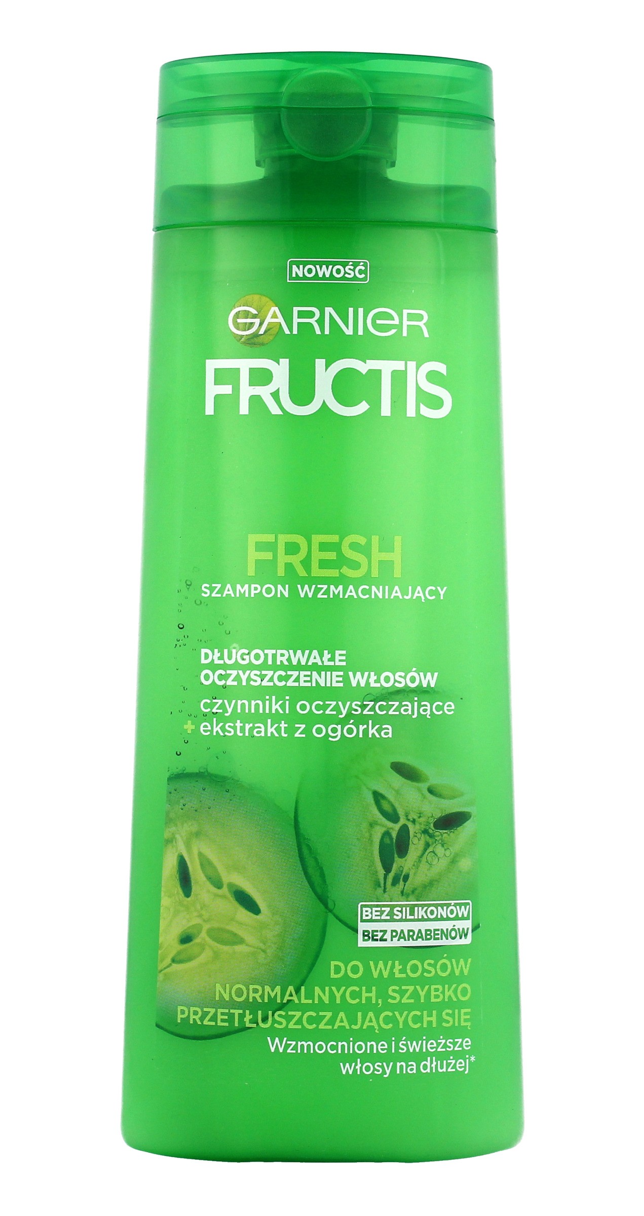 szampon bez parabenów i silikonow fructis