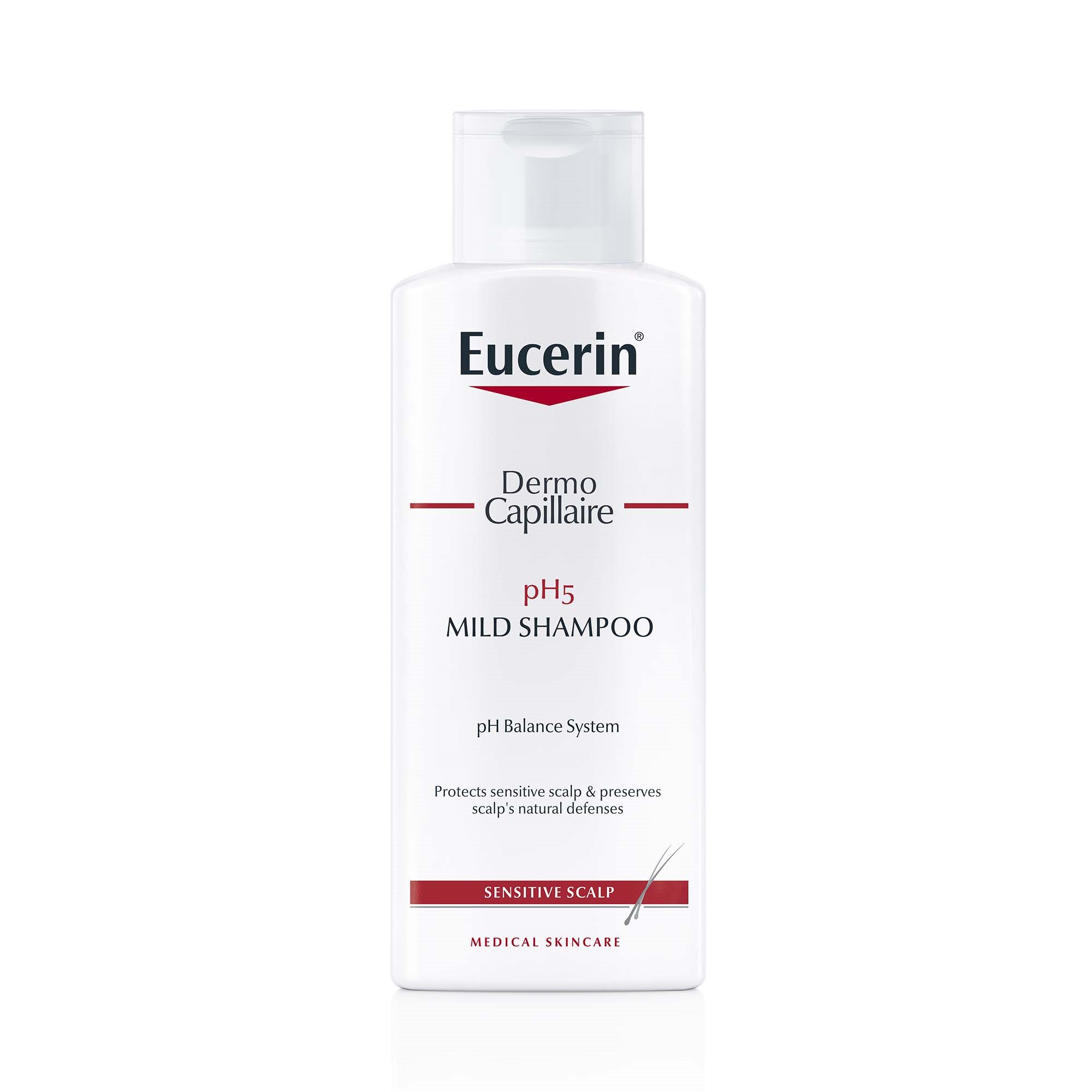 eucerin dermocapillaire calming 5 urea shampoo szampon 250 ml