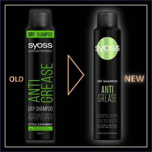 syoss anti-grease suchy szampon do włosów 200 ml