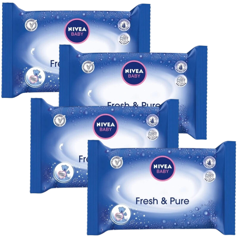 chusteczki nawilżane nivea fresh & pure