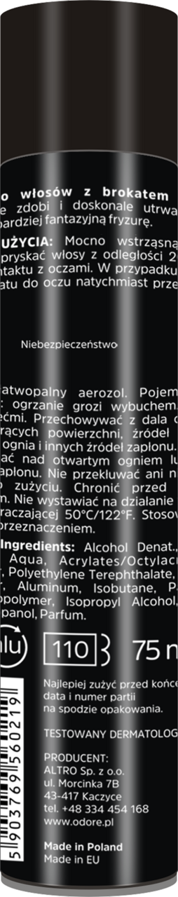 lakier do włosów męski rossmann