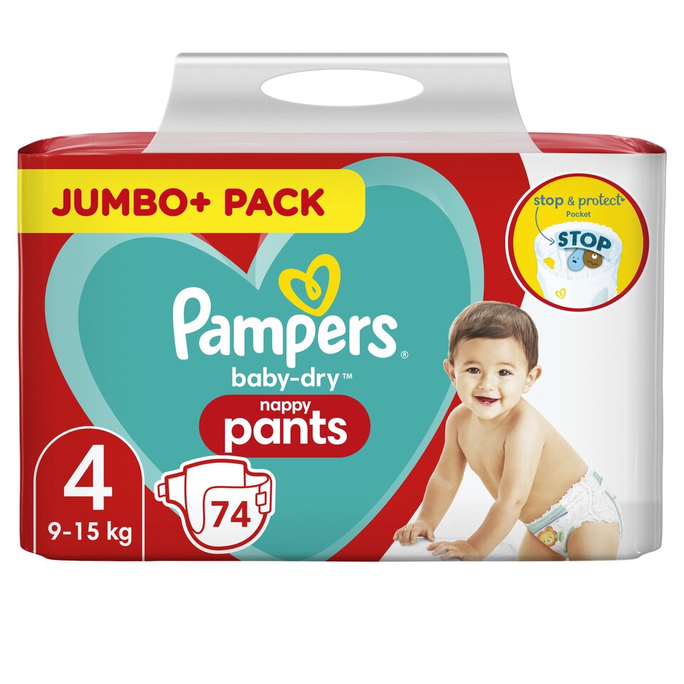 tesco pampers size 4