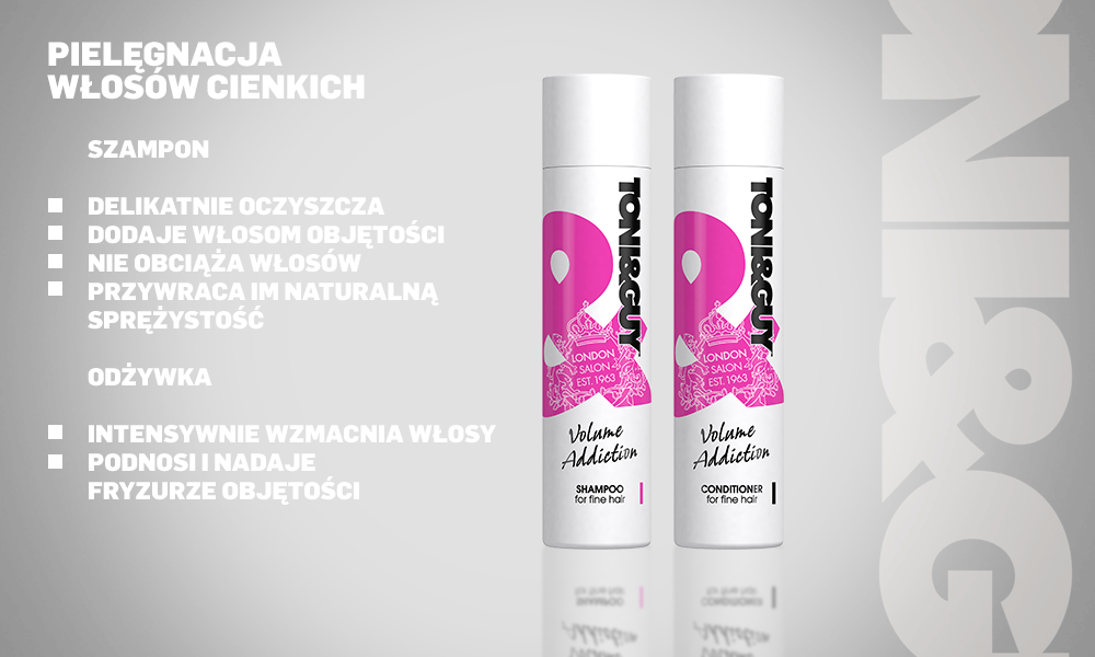 toni&guy szampon do włosów cienkich