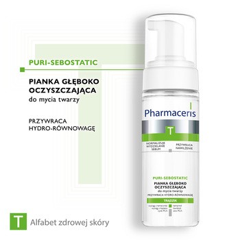 pharmaceris t puri-sebostatic pianka oczyszczająca do twarzy