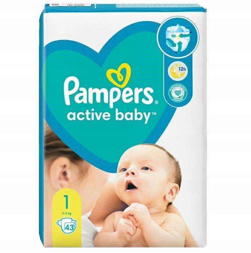 pampers active baby cena 1