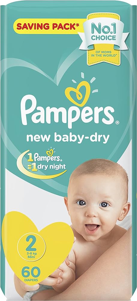 pampers new baby dry 1cena