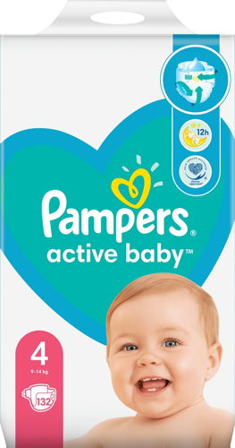 pampers active babry 4