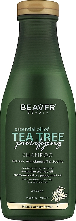 szampon beaver tea tree opinie