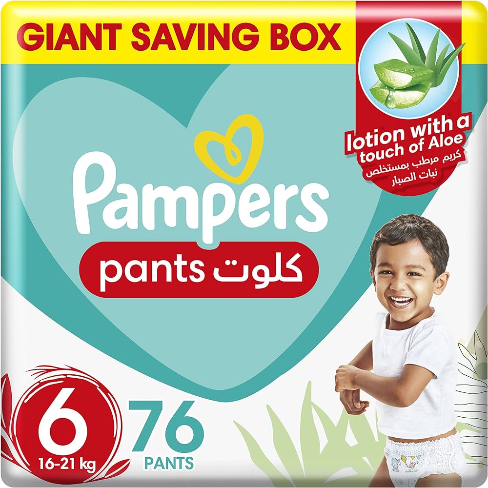 pampers giant pack 6