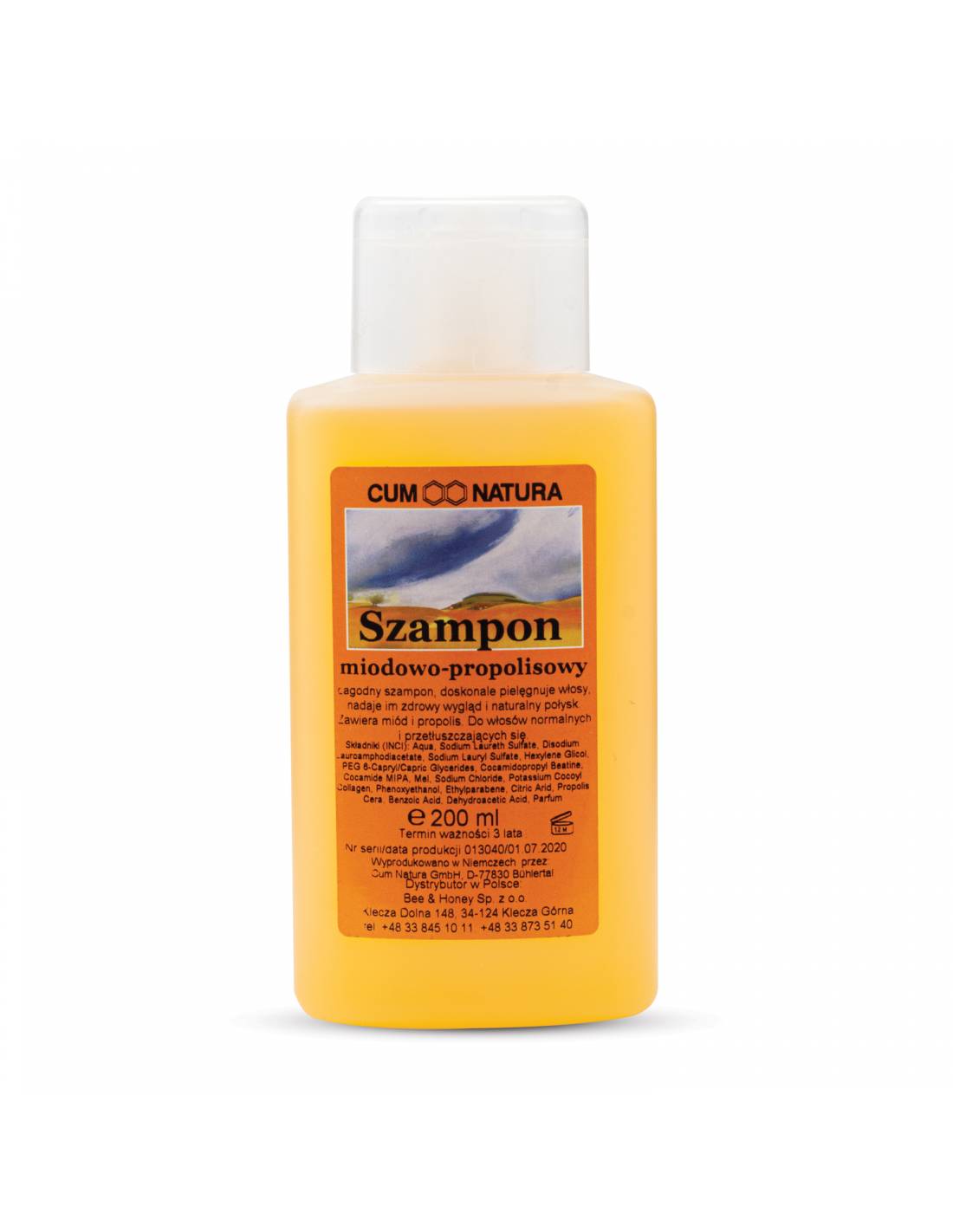 leczniczy szampon propolisowy z miodem