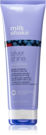 odżywka do włosów blond milkshake silver shine