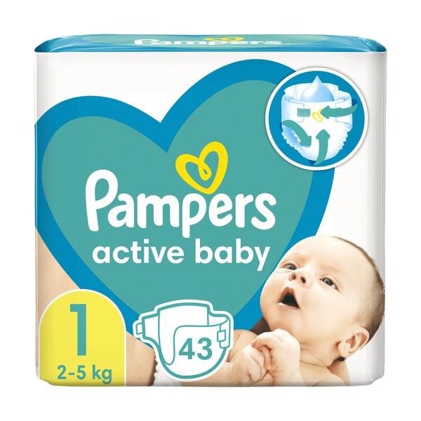 pampers 2 43 szt cena