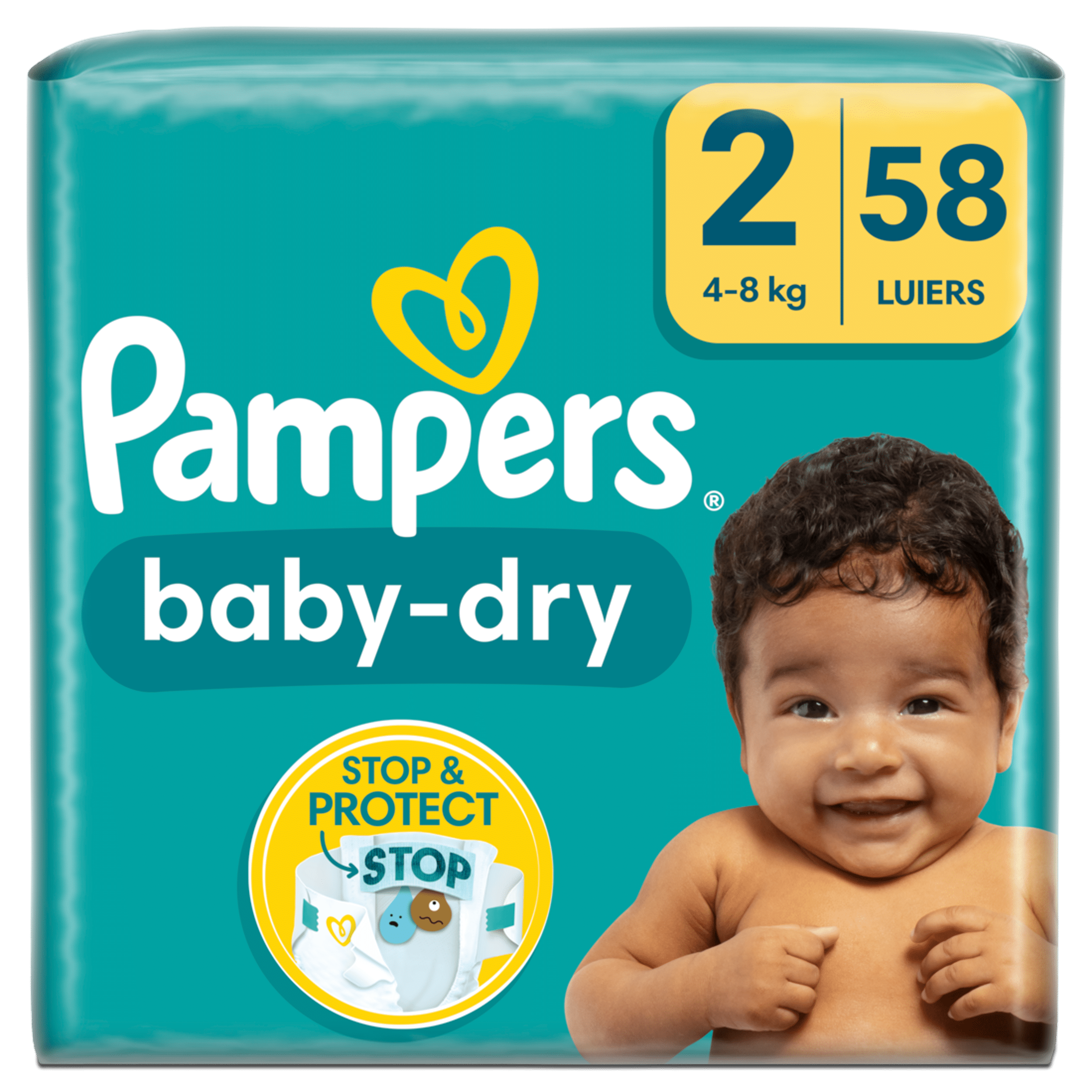 pampers 2 new baby dry