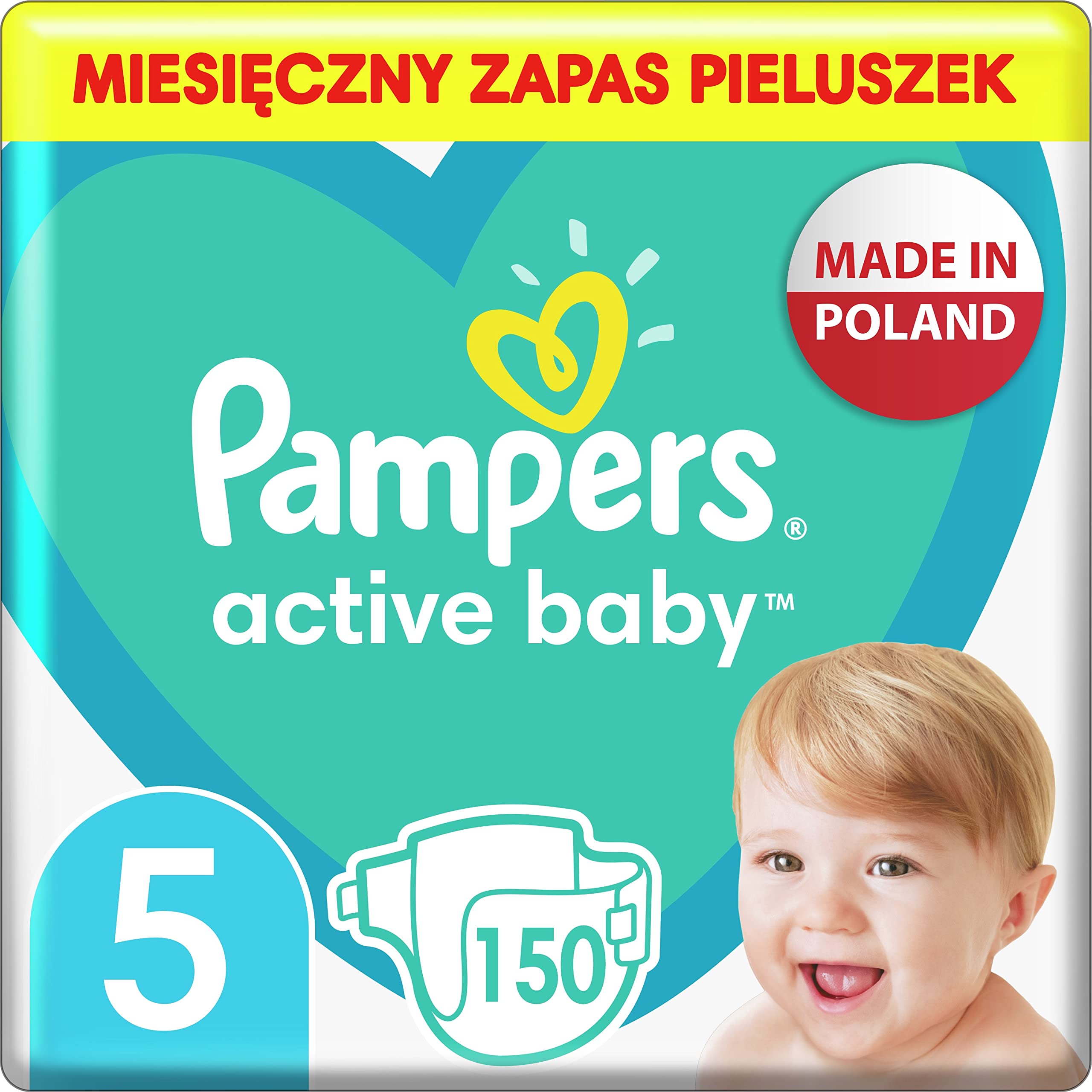 pampers active baby 3 90 szt