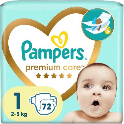 pampers premium care size 1 cena szt