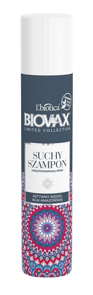 szampon suchy biovax zweglem aktywnym