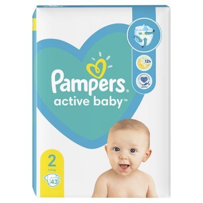 pampers 2 43 szt cena