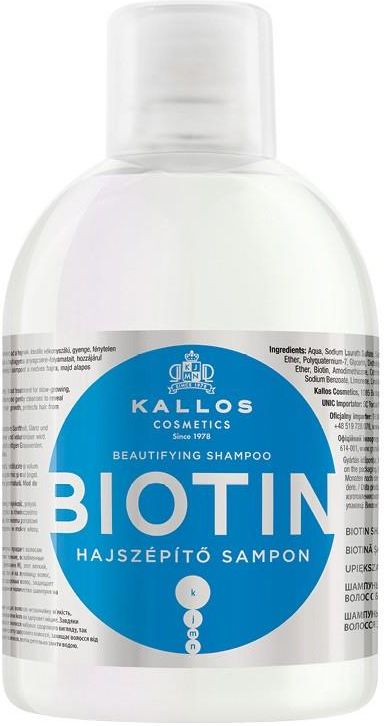 kallos biotin szampon opinie
