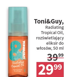 toni&guy rozświetlający eliksir do włosów olejek do włosów toni&guy