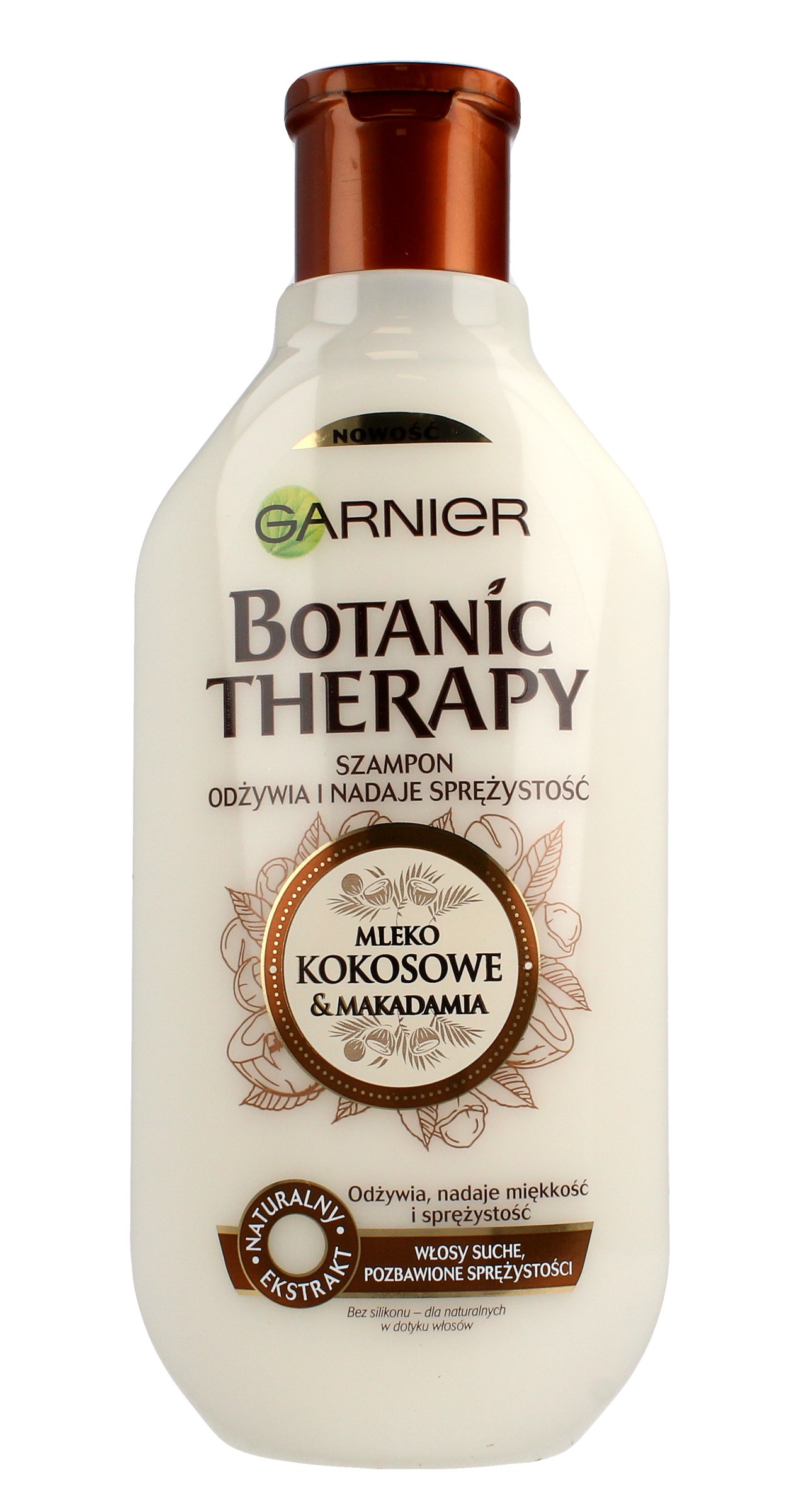 garnier botanic therapy szampon mleko kokosowe i makadamia