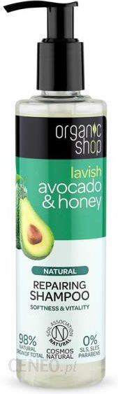 organic shop szampon awokado i miód opinie