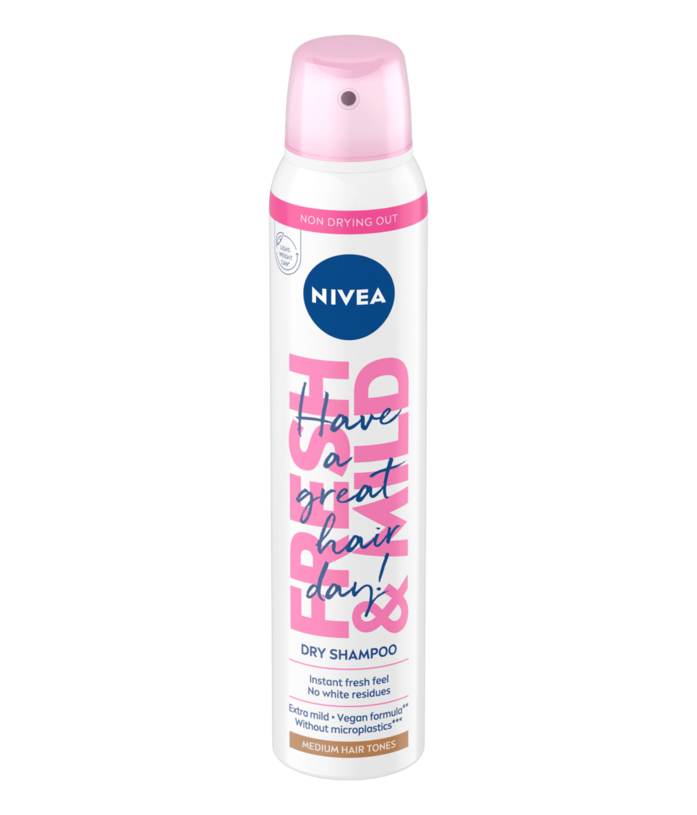 nivea suchy szampon szatynek