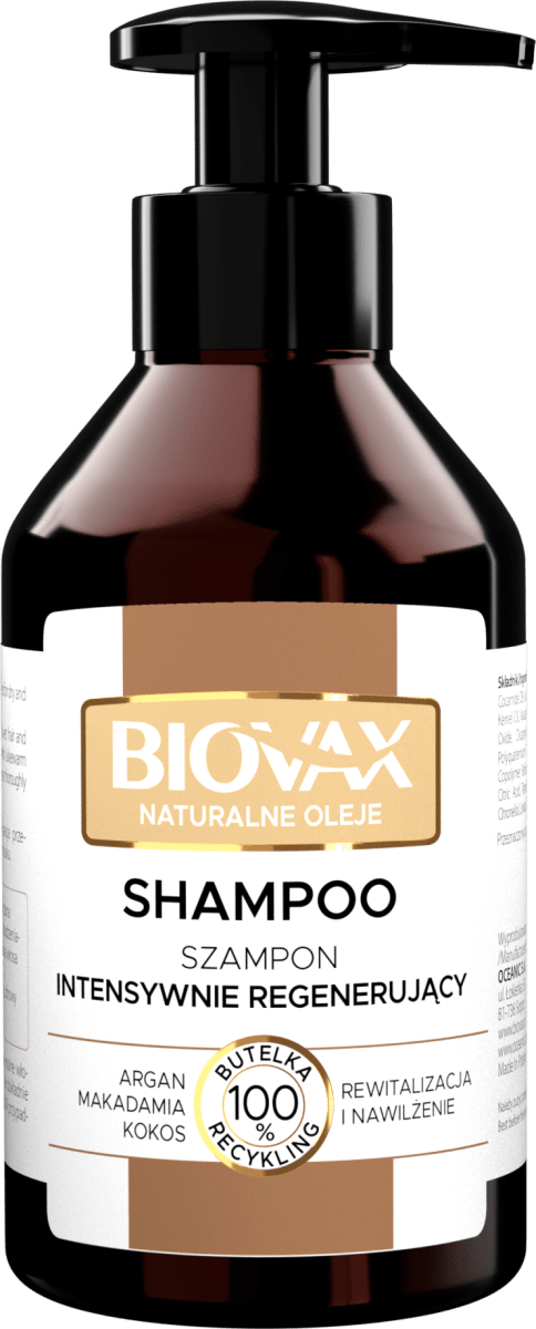 szampon biovax do włosów suchych