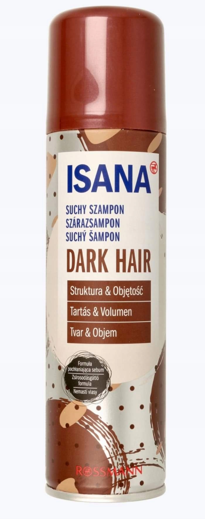 isana suchy szampon dark hair