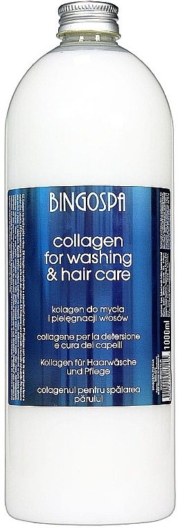 bingospa szampon kolagenowy z olejem arganowym i ekstraktem z bambusa