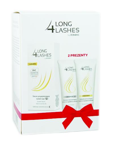4 long lashes szampon odżywka zestaw