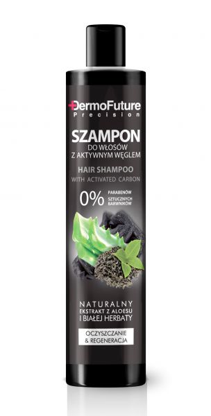 dermofuture szampon do włosów z aktywnym węglem