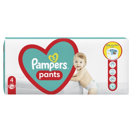 pampers pants pieluchomajtki 4 maxi 52 szt