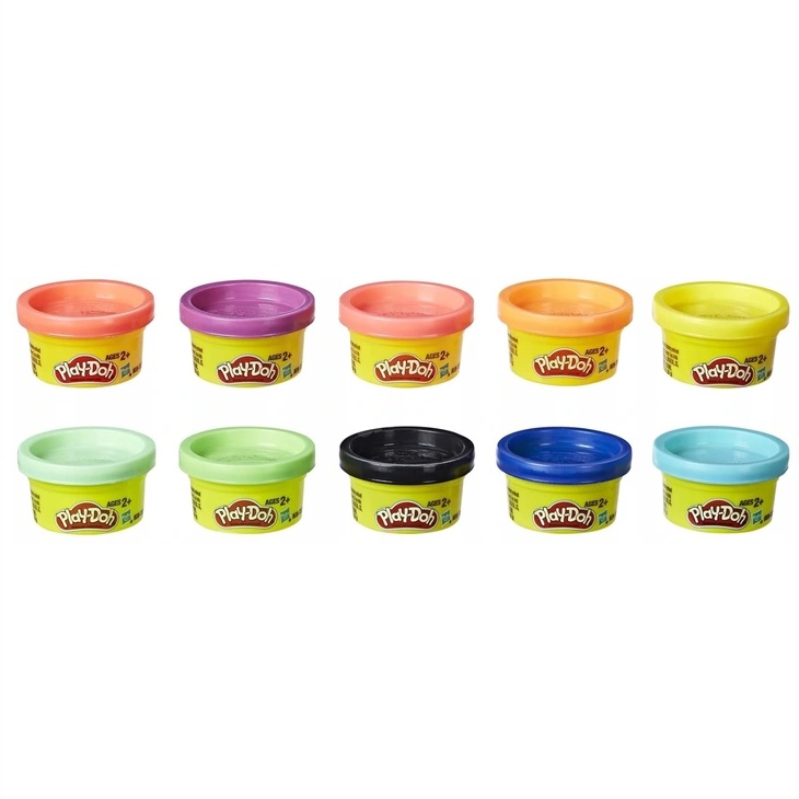 PlayDoh 22037 Zestaw plasteliny 10 szt.