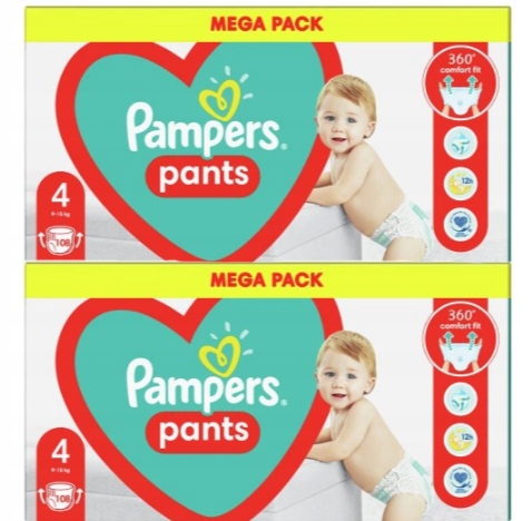 pieluchomajtki pants pampers promocja