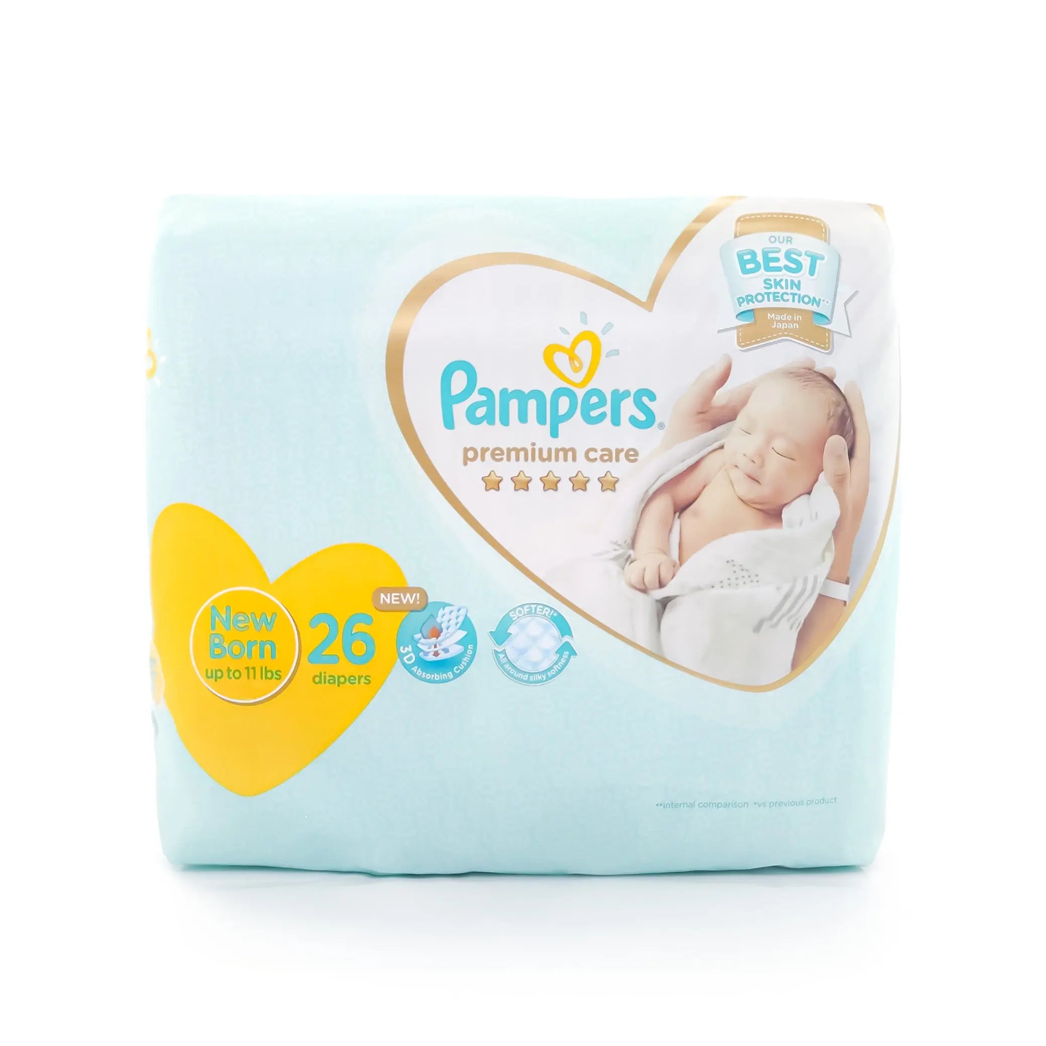 pampers premium care new baby