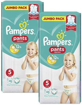 pampers pieluchomajtki 5 jumbo pack