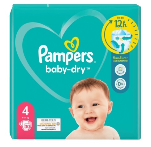 pampers baby dry rozm 4